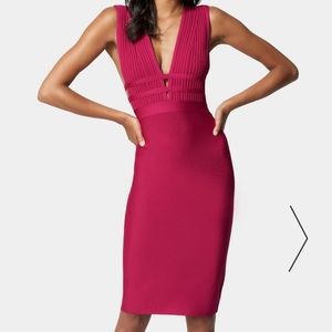 Babe Barbie inspired plunge dress